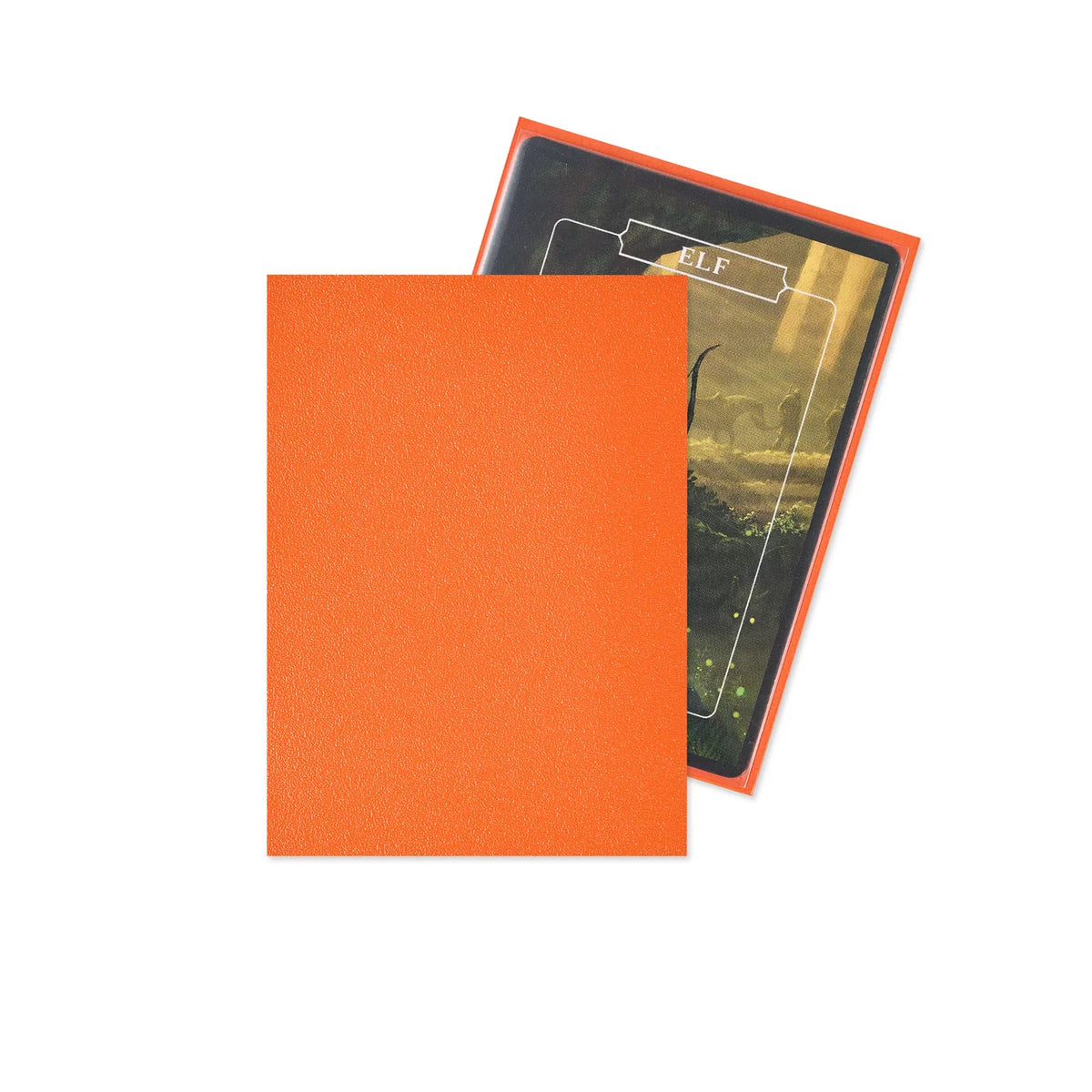 Arcane Fortress : Dynasty Matte Sleeves (105) - Fire Orange
