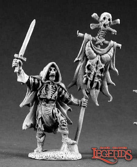 RPR 02137: Skeleton Standard Bearer - Dark Heaven