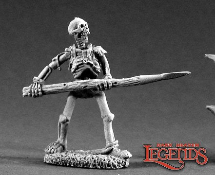 RPR 02138: Skeleton With Pike - Dark Heaven