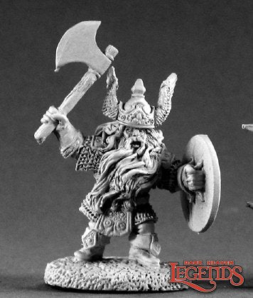 RPR 02175: Hargrim Axehelm, Dwarf King - Dark Heaven