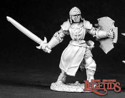 RPR 02490: Black Legionnaire, Swordsman - Dark Heaven
