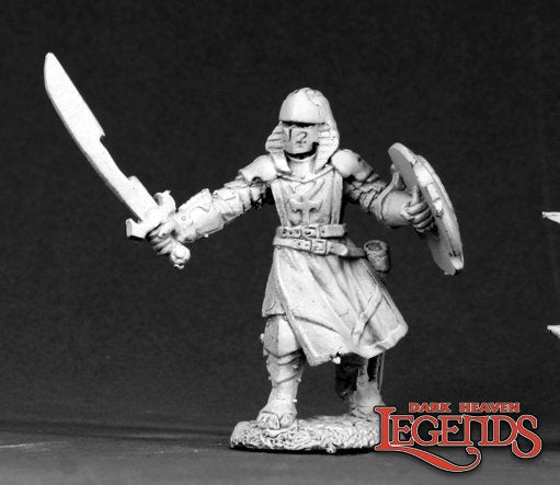 RPR 02610: Black Legionnaire, Swordsman - Dark Heaven