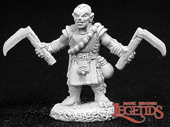 RPR 02709: Biff, Halfling Monk - Dark Heaven