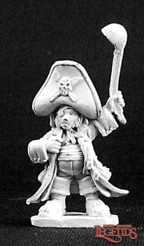 RPR 03261: Bergo Ironbelly, Halfling Pirate - Dark Heaven