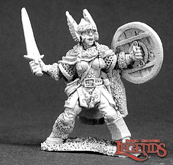 RPR 03287: Bryndi, Female Warrior - Dark Heaven