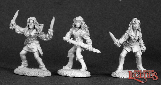 RPR 03297: DHL Classics: Female Rogues - Dark Heaven - 3 Figuers