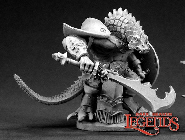 RPR 03316: Kar'Drakir, Reptus Dragonman Warrior - Dark Heaven