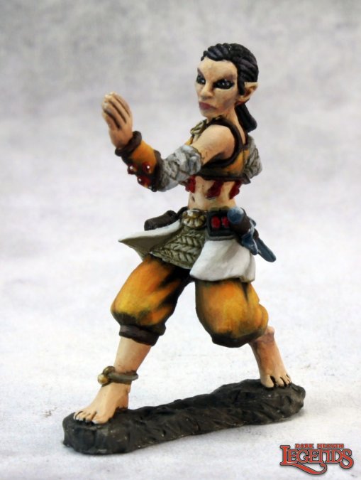RPR 03654: Esmeria, Half Elf Monk - Dark Heaven