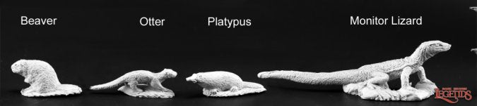 RPR 03704: River Familiars - Dark Heaven - 4 Figures