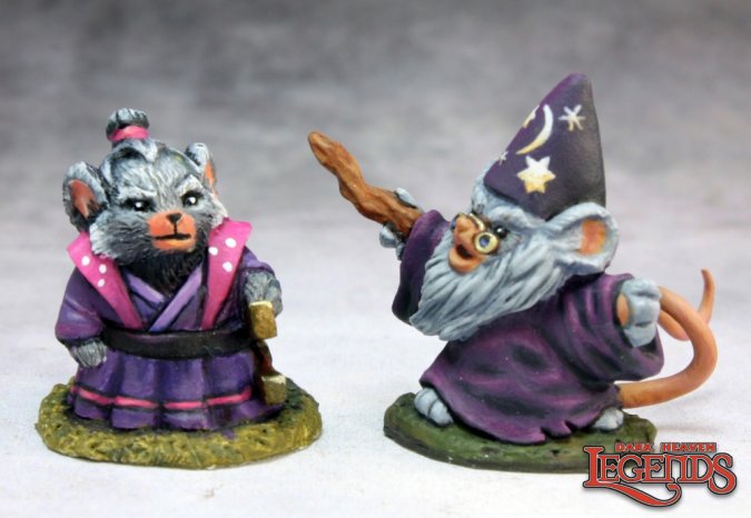 RPR 03742: Mousling Sorcerer & Samurai - Dark Heaven