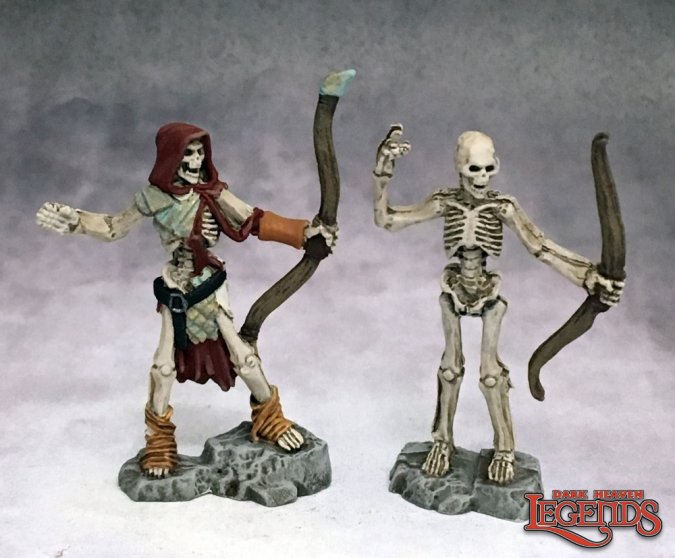 RPR 03755: Skeleton Archers - Dark Heaven - 2 Figures