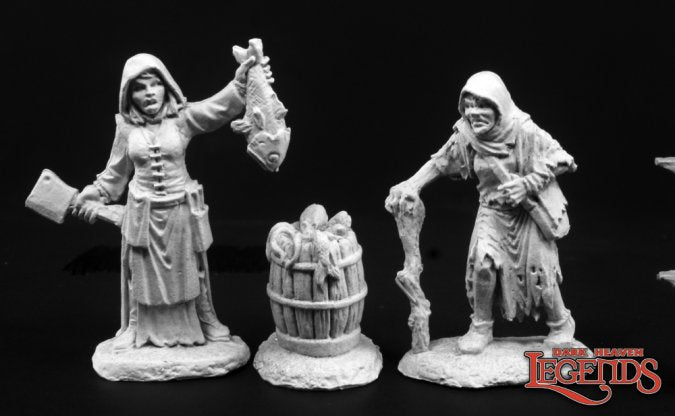 RPR 03789: Townfolk Of Dreadmere Fishwife And Crone - Dark Heaven
