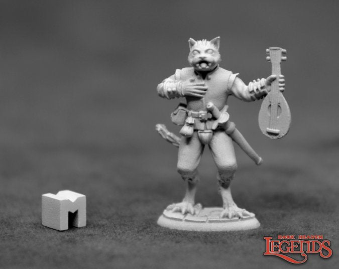 RPR 03924: Trilladour Catfolk Bard - Dark Heaven