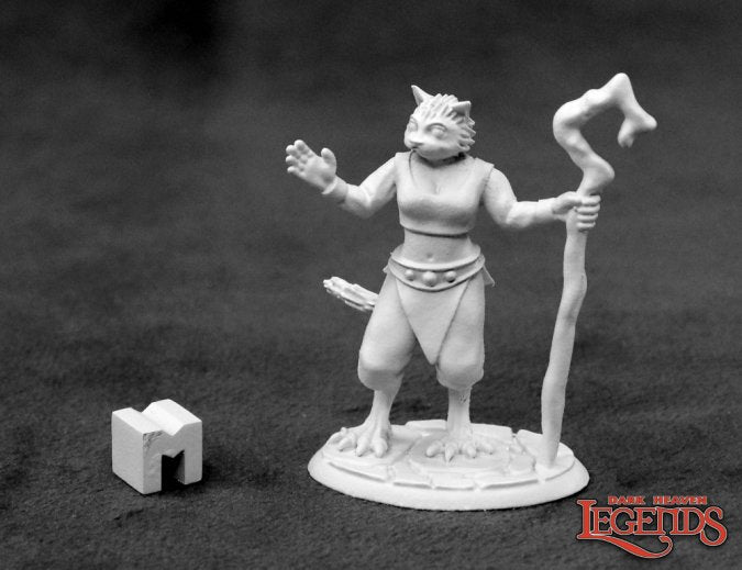 RPR 03927: Mistveil, Catfolk Sorceress - Dark Heaven