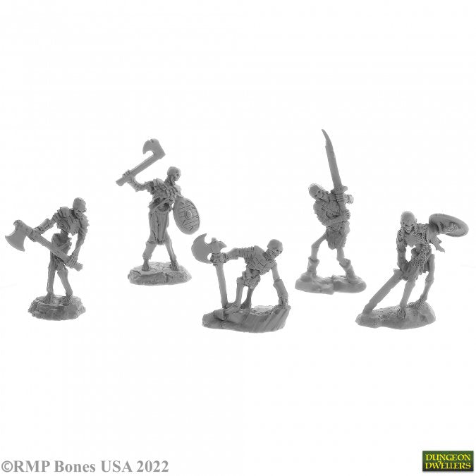RPR 07032: Bog Skeletons - Dungeon Dwellers - 5 Figures