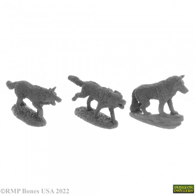 RPR 07038: Wolf Pack - Dungeon Dwellers - 3 Figures
