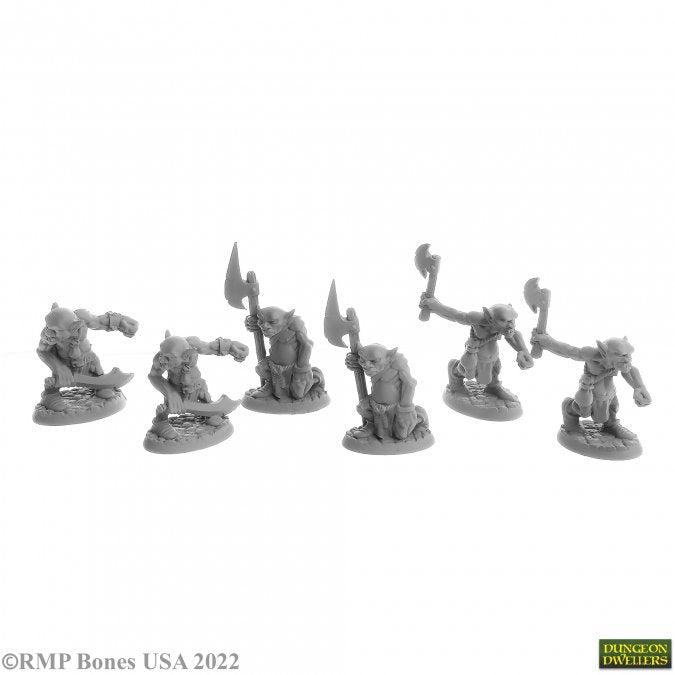 RPR 07043: Goblin Raiders - Dungeon Dwellers - 6 Figures