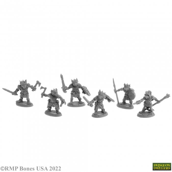 RPR 07056: Nightclaw Kobolds - Dungeon Dwellers - 6 Figures