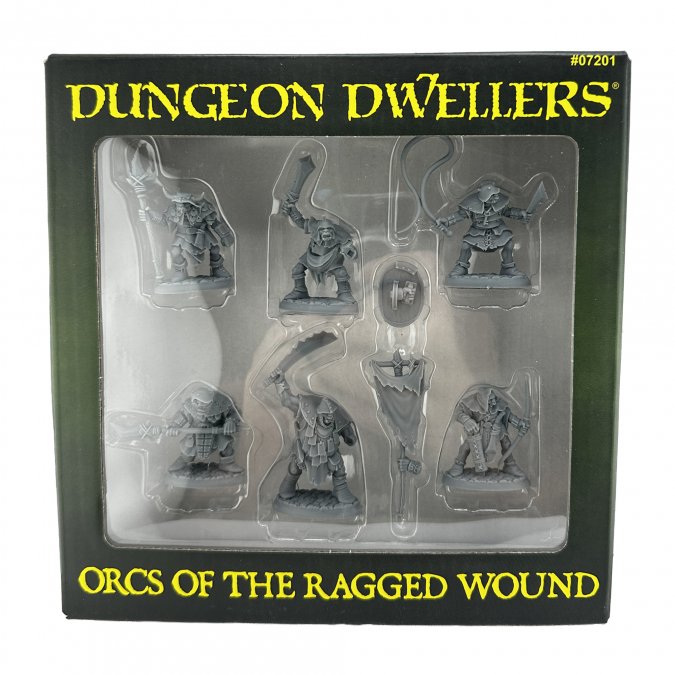 RPR 07201: Orcs of the Ragged Wound (6) Box Set - Dungeon Dweller
