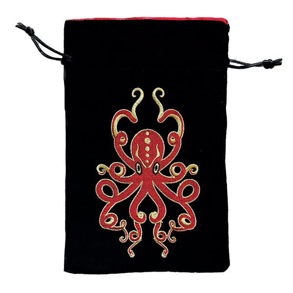 Black Oak: Dice Bag - Red Kraken