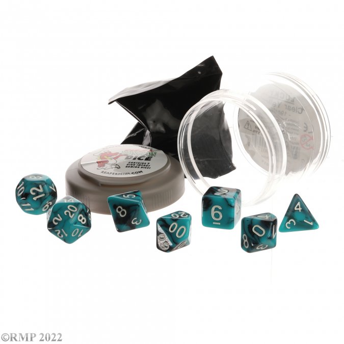 RPR 19060: Dual Dice - Teal and Black