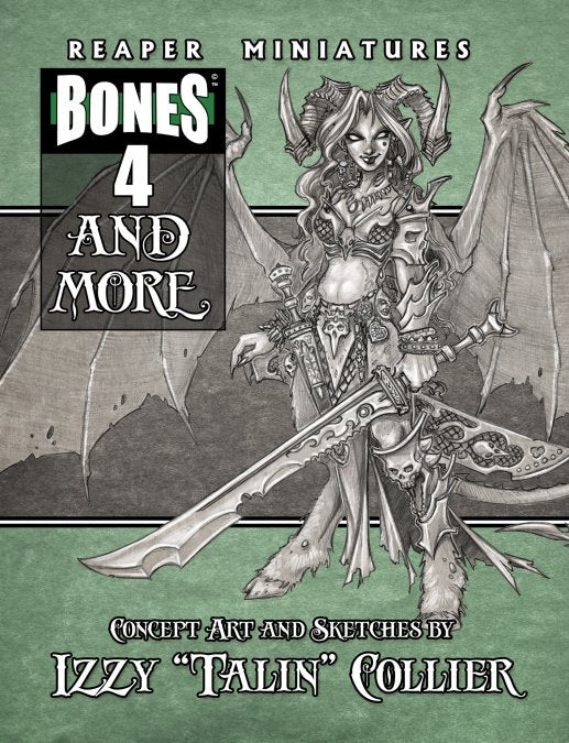 RPR 25010: Bones 4 and More: Concept Art and Sketches by Izzy "Talin" Collier