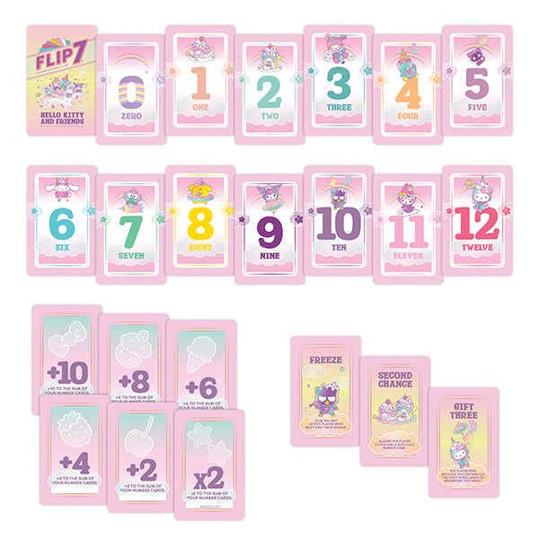 Flip 7: Hello Kitty and Friends - Board Games