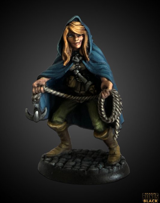RPR 44009: Daschelle, Female Rogue - Bones Black