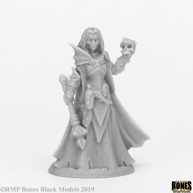 RPR 44071: Dark Elf Priestess - Bones Black