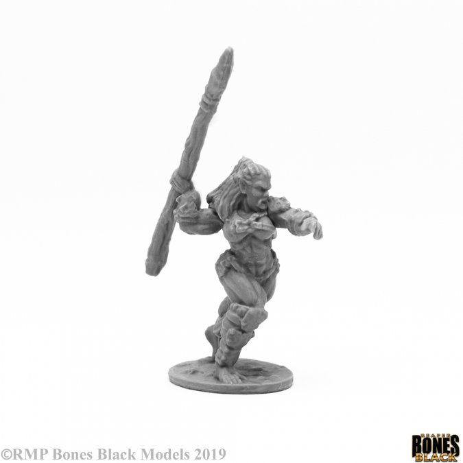 RPR 44094: Jade, Fire Spearman - Bones Black