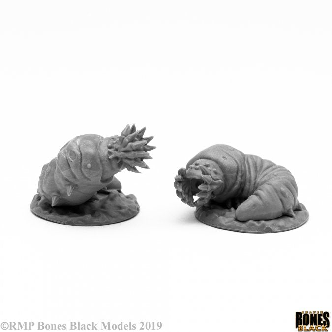 RPR 44105: Giant Maggots (2 Figures) - Bones Black