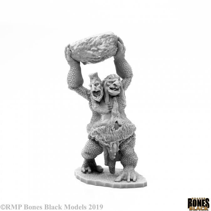 RPR 44120: Two Headed Troll - Bones Black