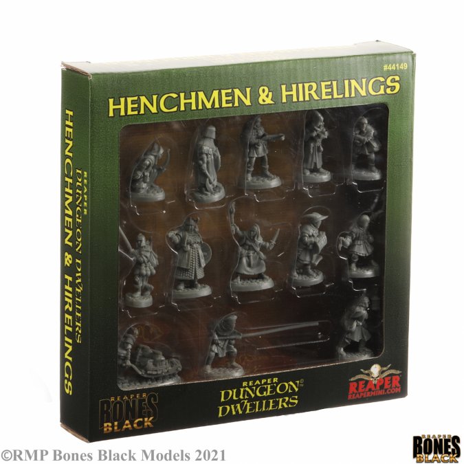 RPR 44149: Henchmen and Hirelings - Bones Black