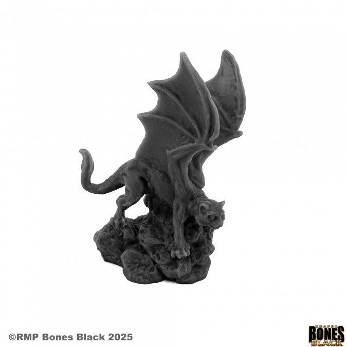RPR 44237: Mercurix, Winged Cat - Bones Black