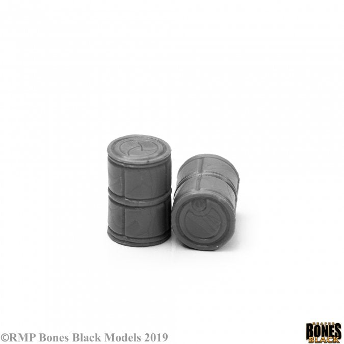 RPR 49026: Sci Fi Barrels (2 Figures) - Bones Black