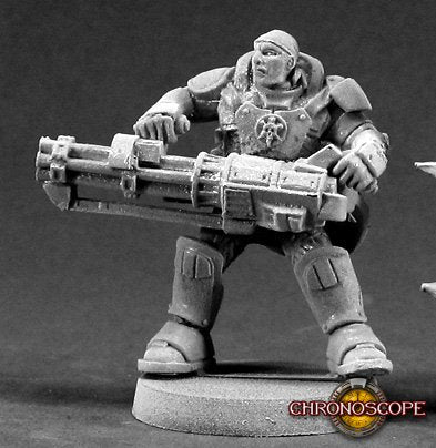 RPR 50022: Reggie Van Zandt, IMEF Heavy Gunner - Chronoscope
