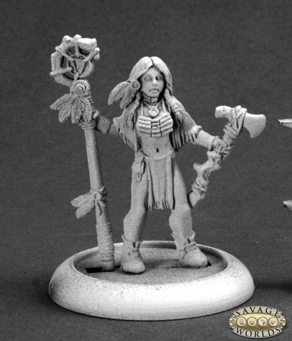 RPR 59010: Indian Shaman, Female - Savage Worlds