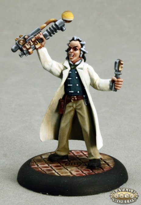 RPR 59014: Mad Scientist, Male - Savage Worlds