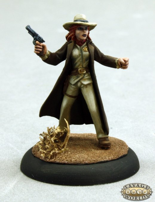 RPR 59023: Texas Ranger, Female - Savage Worlds