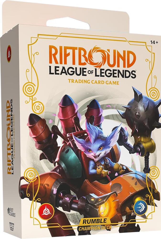 Riftbound TCG: Set 2 Spiritforged- Champion Deck Display - Rumble