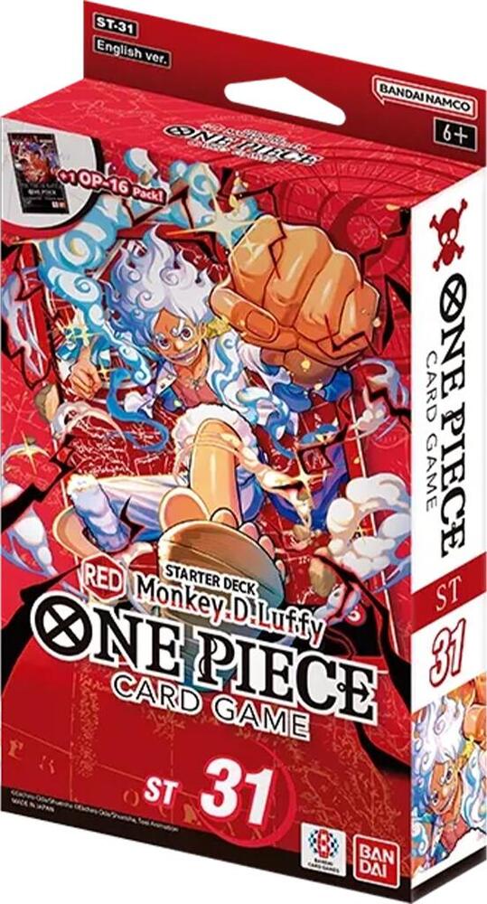 One Piece TCG: Starter Deck - 31 RED Monkey.D.Luffy