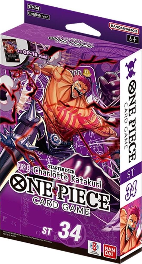 One Piece TCG: Starter Deck - 34 PURPLE Charlotte Katakuri