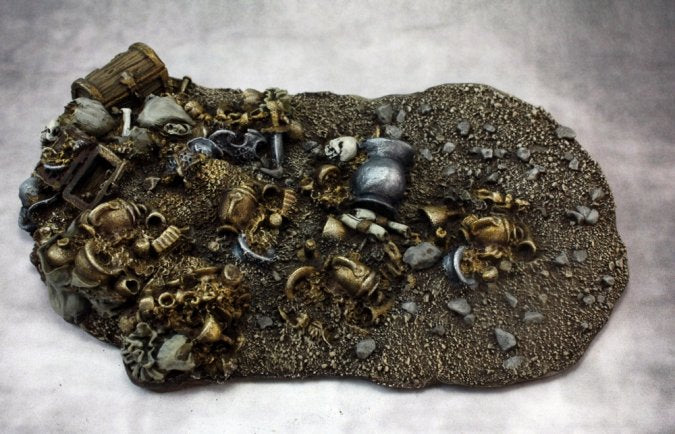 RPR 74026: Treasure Hoard Vignette Baseresin Base