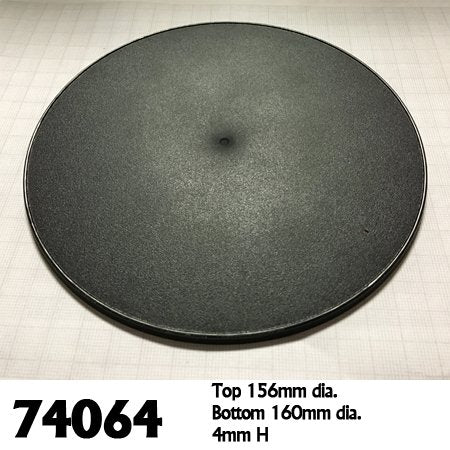 RPR 74064: 160mm Round Gaming Base (4)