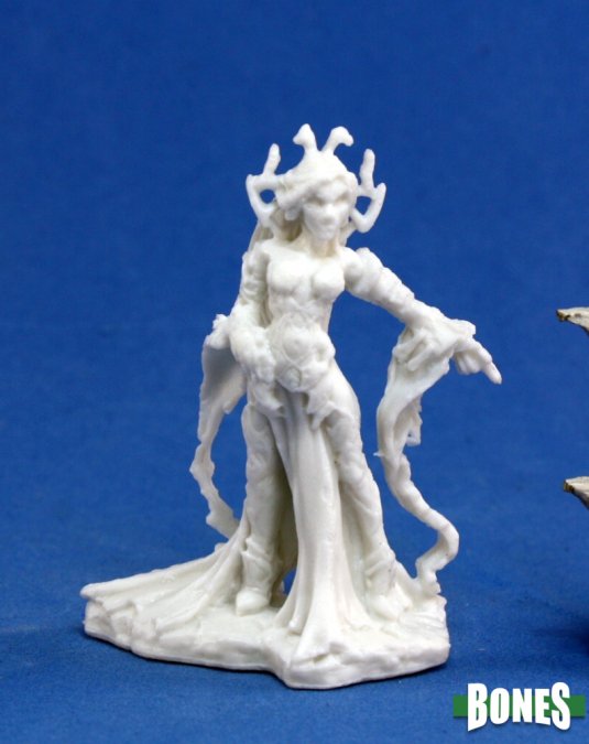 RPR 77066: Shaeress, Dark Elf Queen - Bones
