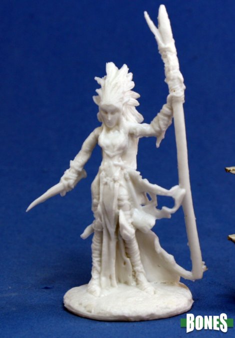 RPR 77121: Liela, Dark Elf Wizard - Bones