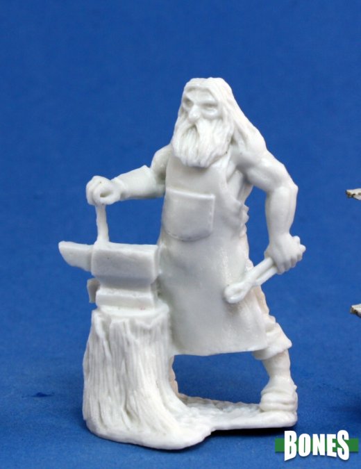 RPR 77142: Townsfolk, Blacksmith - Bones