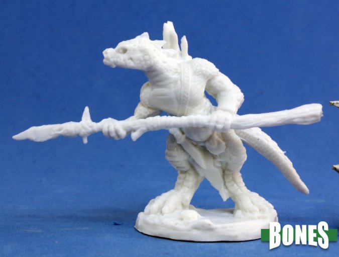 RPR 77154: Lizardman Spearman - Bones