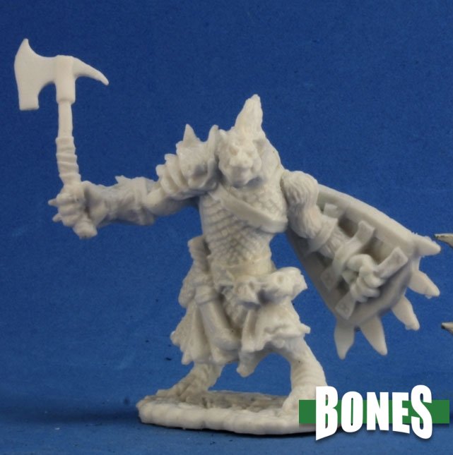 RPR 77236: Bloodmane, Gnoll Warrior - Bones