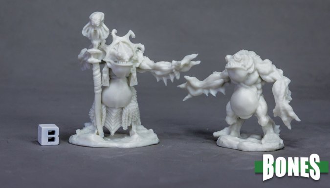 RPR 77520: Deep One Priest And Servitor - Bones